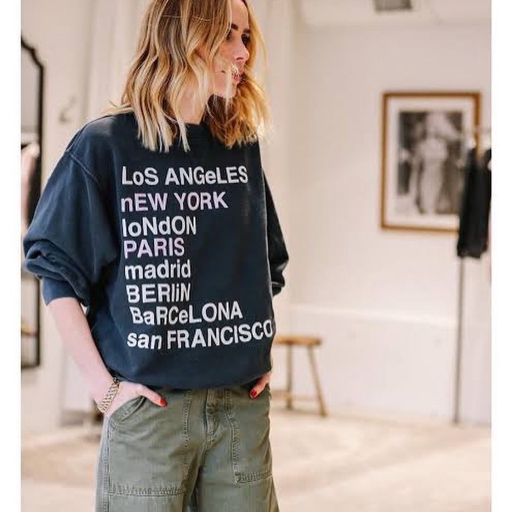 Anine Bing City Love Sweatshirt - Picture 3 of 11